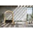 Ajah Metal Base Dining Table