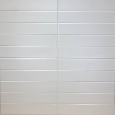 19.6'' L x 19.6'' W Smooth Polystyrene Glue Up Ceiling Tile In White