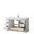 Avery 60'' Single Bathroom Vanity with Stone Top-41604589-80213030