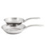 Batterie de cuisine en acier inoxydable 12 pièces 18/10 BergHOFF Essentials Belly Shape, couvercles en verre