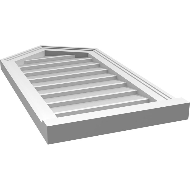 Ventilateur à pignon en uréthane non-fonctionnel Signature, H 30 po x l 16 po x P 2 po