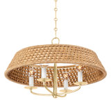 BRADLEY 4 LIGHT CHANDELIER