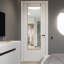 Sahir Flat Metal Framed Wall Full Length Mirror-1081494193