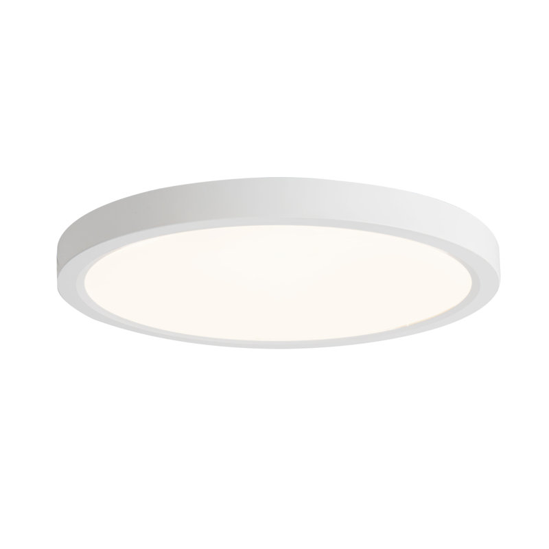 Mio 7-In Flush Mount, 1" H x 12.6" W x 12.6" W, 22 W