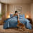 Floral Embossed Microfiber Quilted Bedspread Set-124308864-124308881