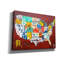 «Licence Plate Map USA» par Design Turnpike-477194477