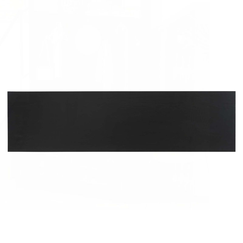 Wood Console Table, Black