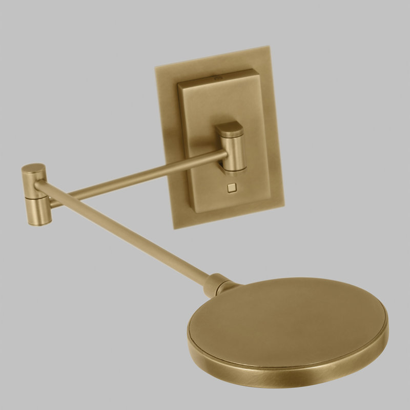 Spectica 1 - Light LED Swing Arm, Plated Brass