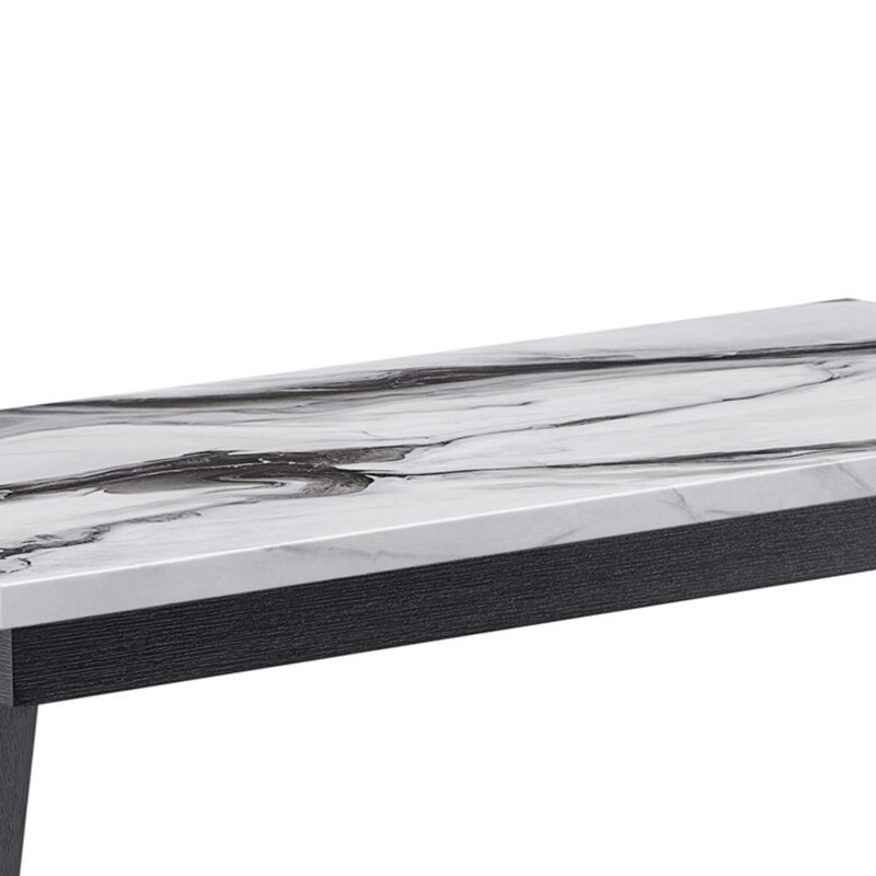 Paula Black and White Coffee Table