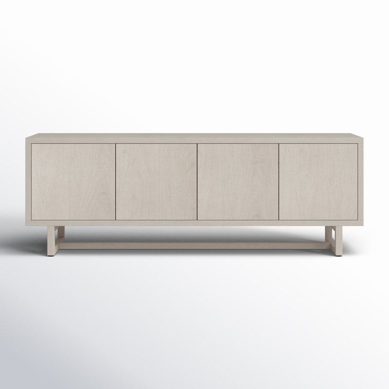 Cutler TV Stand for TVs up to 75", Alder White
