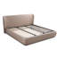 Lit plateforme en tissu d'ameublement-87144514-87536291