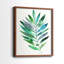 Palm Frond Flow III - reproduction encadrée de qualité supérieure - prête à être accrochée - aucun clou requis - aucun clou requis-726287363-726287372