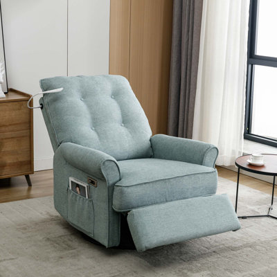 Vilda Upholstered 29.92'' Power Reclining Sofa
