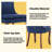 Double-Layer Cushioned Upholstered Dining Chairs-1864895589-1858203714