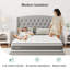 Indus 25cm Gel Momery Foam Pocket Sprung Mattress-1676499234