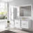 Hamako 48'' Double Bathroom Vanity with Ceramic Top