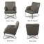 Averie Genuine Leather Designer Armchair-549114087