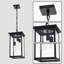 Lanterne suspendue d'extérieur 3 lumières Hannover-97749866-97749864
