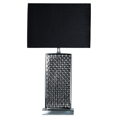 Lampe de table 26,25 "de haut avec abat-jour rectangulaire