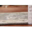Tapis de couloir oriental gris en laine Oushak 3 x 10