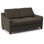Clark 74" Square Arm Sofa Bed with Reversible Cushions