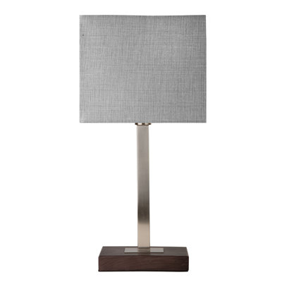 Bush Rectangle Slimline Metal Table Lamp