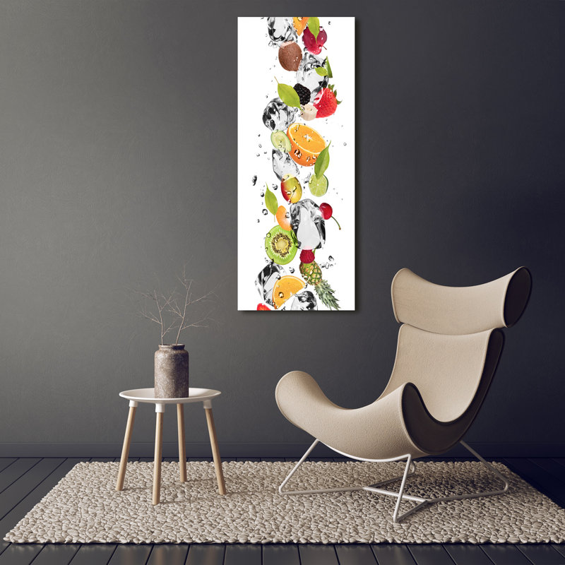 Fruit And Water - Wrapped Canvas Print