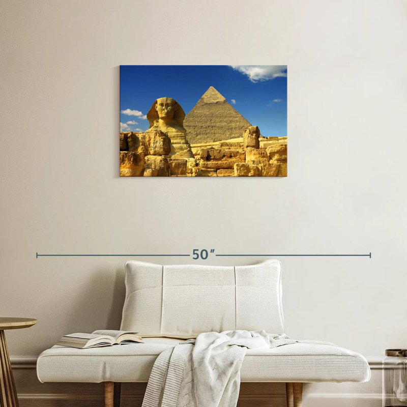 Adella Sphinx In Giza, 20" H x 30" W