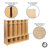 Serena Wood School Coat Locker with Bench, Cubbies and Storage Organizer Hook