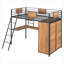 Lit mezzanine Win avec bureau en L et garde-robe-1532544792