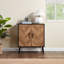 Armoire moderne avec rangement - Armoire de rangement en bois avec portes et tablettes, fabrication en bois durable pour une utilisation polyvalente