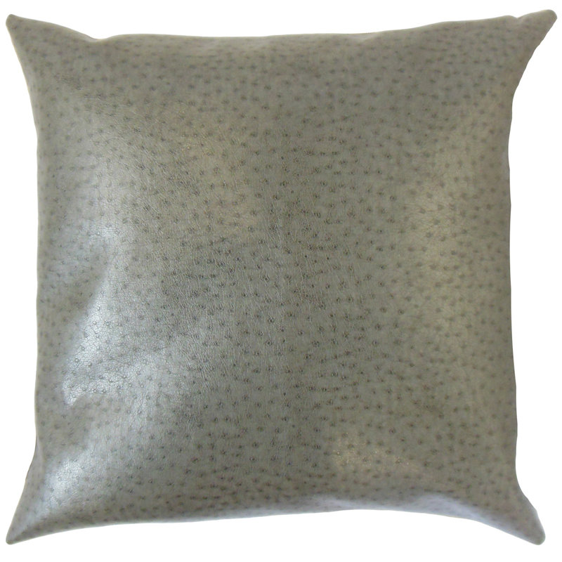 Polka Dots Reversible Throw Pillow, 20" H x 20" W