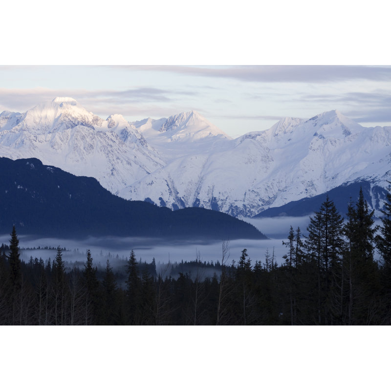 Kenai Mountains - Wrapped Canvas Print, 30cm H x 46cm W