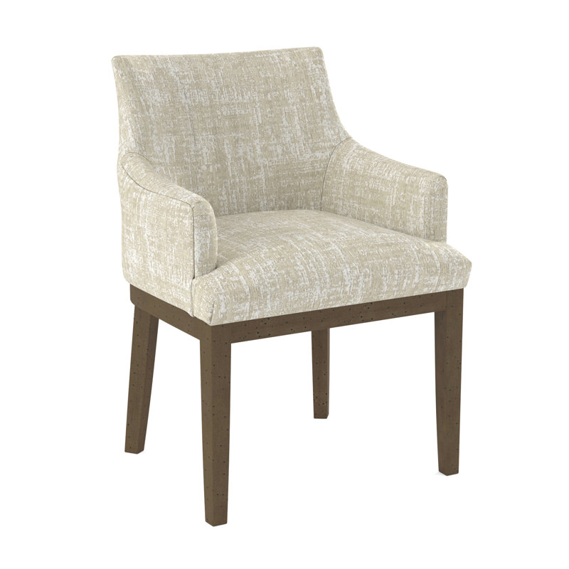 19'' H Upholstered Armchair, Espresso, 61643-61