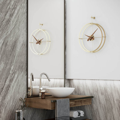 Metal Wall Clock