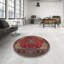 Tapis traditionnel rouge / brun Dain-1961893761