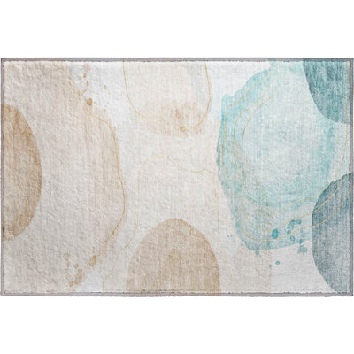 Cerrito Area Rug with Non-Slip Backing