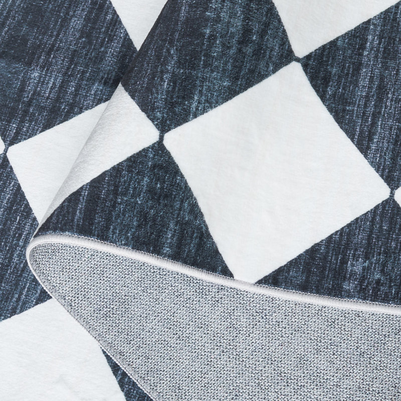 Tapis ivoire / noir Josalina Clara 938, Rectangle de 5 pi x 8 pi