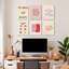 6 Piece Wrapped Canvas Print