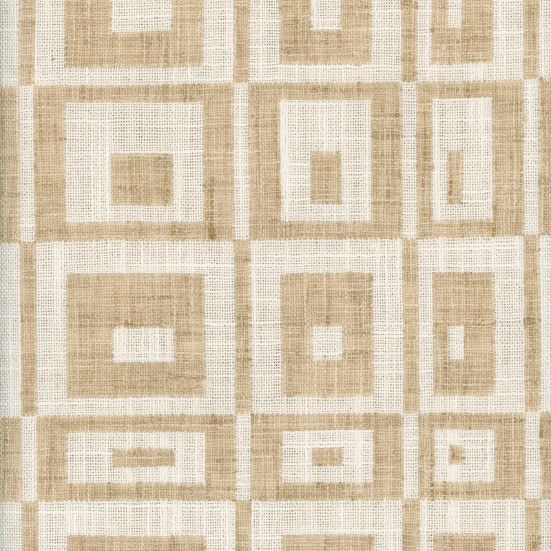 Tissu cubique, Lin blanc