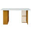 Metal Base Dining Table