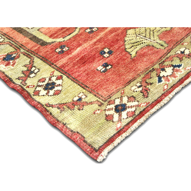Tapis unique en laine noué à la main de style galerie des années 1960 de 5 pi 6 po x 10 pi 4 po Gallery