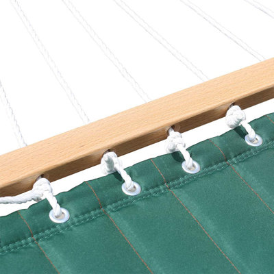 Hamac en tissu matelassé en polyester avec oreiller d'une capacité de 450 lb (sans support)