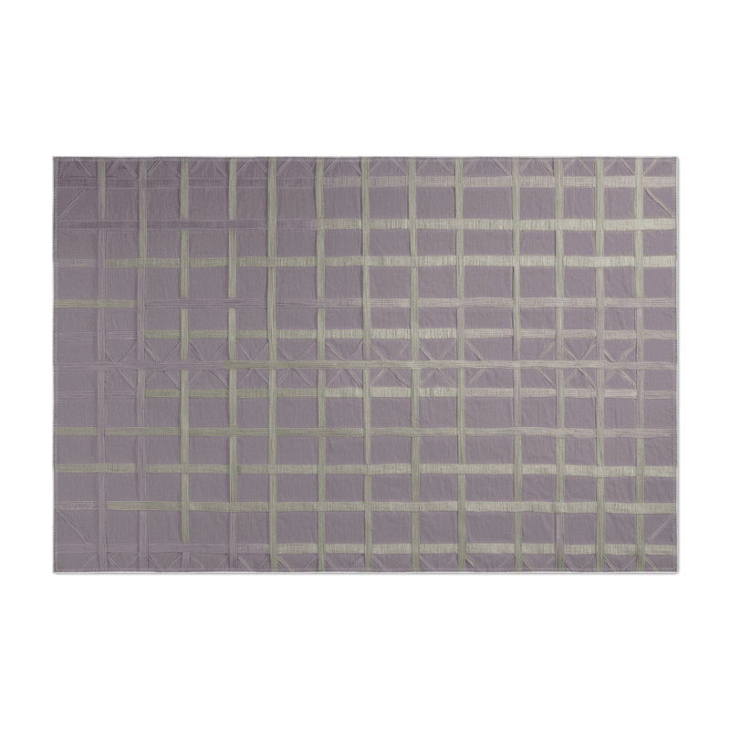 Tapis intérieur et extérieur rose Trellis