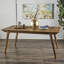 Table de salle à manger en bois pour l'extérieur 69 po - Finition pour un repas mémorable