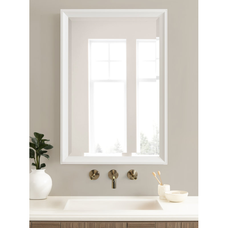 Miroir de salle de bain Kalla, 39,5 po x 27,5 po
