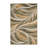 Washable Beach Grass Waves Coastal Area Rug-1939281259