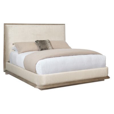 The Stage Is Set Upholstered Platform Bed -  Caracole Classic, CLA-019-1011