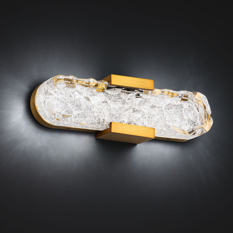 Andean 1 - Light LED Vanity Light, Aged Brass