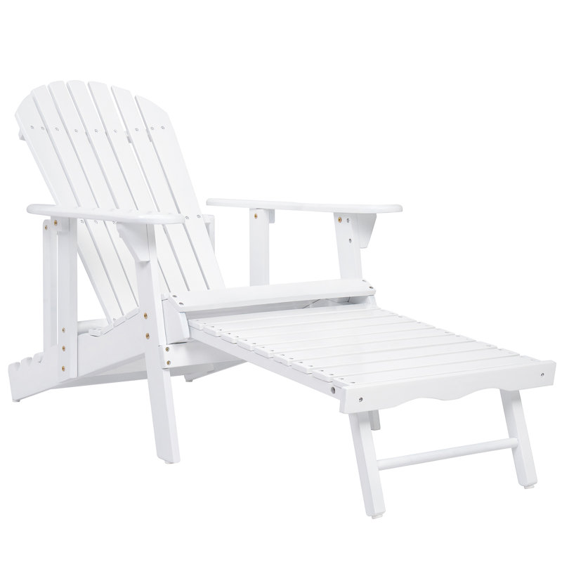 Malibu Adirondack Chair, White